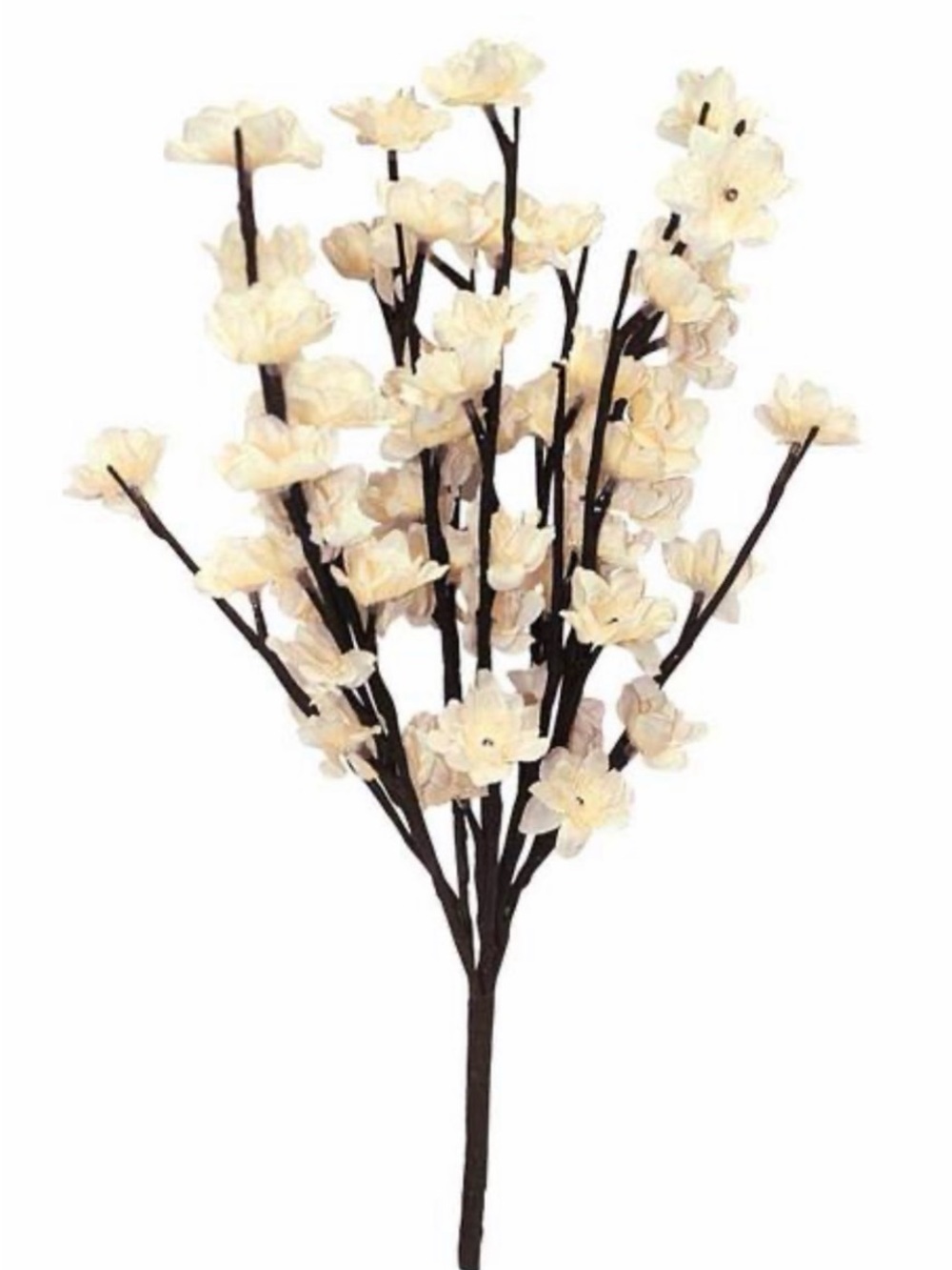White Cherry Blossoms Floral Stem - Home Accent 8 bundles, 6 in a bundle.